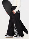 Men's Hyper Flux Color Graffiti Panel Reflective Line Jogger Baggy Snow Pants