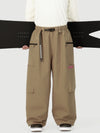 Men's Techline Durable Stretch Utility Cargo Snow Pants – Baggy Freestyle Fit