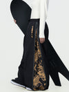 Women's Hyper Flux Side Zip Graffiti Panel Extra Baggy Freestyle Snow Pants