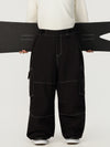 Men's Wild Soul Crew Utility Cargo Snow Pants – Heavy Stitch Baggy Fit
