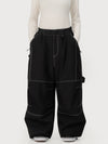 Women's UrbanCraft Workwear Baggy Snow Pants with Enhanced Knee Mobility Design