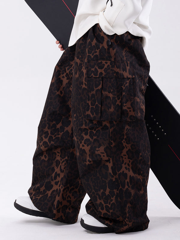 Men's Mountain Chill Freestyle Prime Baggy Leopard Snowboard Pants