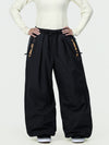 Women's Hyper Flux Side Zip Graffiti Panel Extra Baggy Freestyle Snow Pants