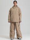 Women's Gsou Snow Durable Mountain Vibe Pullover Anorak Baggy Snow Suits