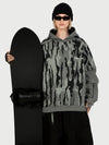 Women's Park Rider Freestyle Snow Hoodie – 2-in-1 Layered Style with Contrast Sleeves