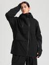 Women's Gsou Snow Terrain Flow FlexZip Hybrid Cargo Snowboard Jacket