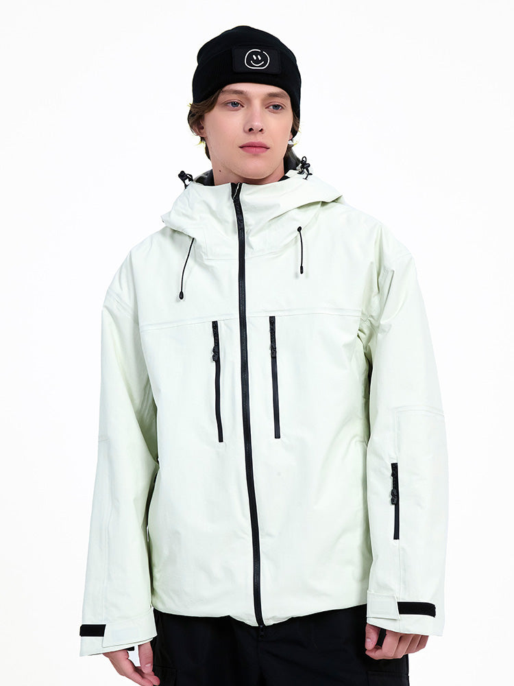 Men's Durable Mountain Pro All Weather Thermal 3L Snow Jacket | Snowverb