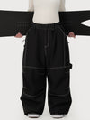 Women's UrbanCraft Workwear Baggy Snow Pants with Enhanced Knee Mobility Design