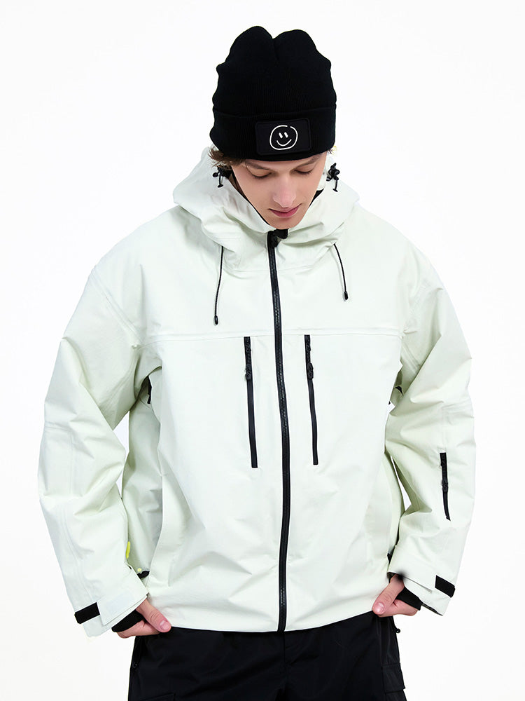 Men's Durable Mountain Pro All Weather Thermal 3L Snow Jacket | Snowverb