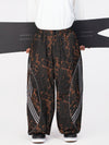 Men's Nightline Park Rider Reflective Curve Baggy Snow Pants