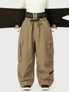 Women's Techline Workwear-Inspired Utility Cargo Snow Pants – Baggy Freestyle Fit
