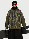 Men's Park Rider Freestyle Snow Hoodie – 2-in-1 Layered Style with Contrast Sleeves