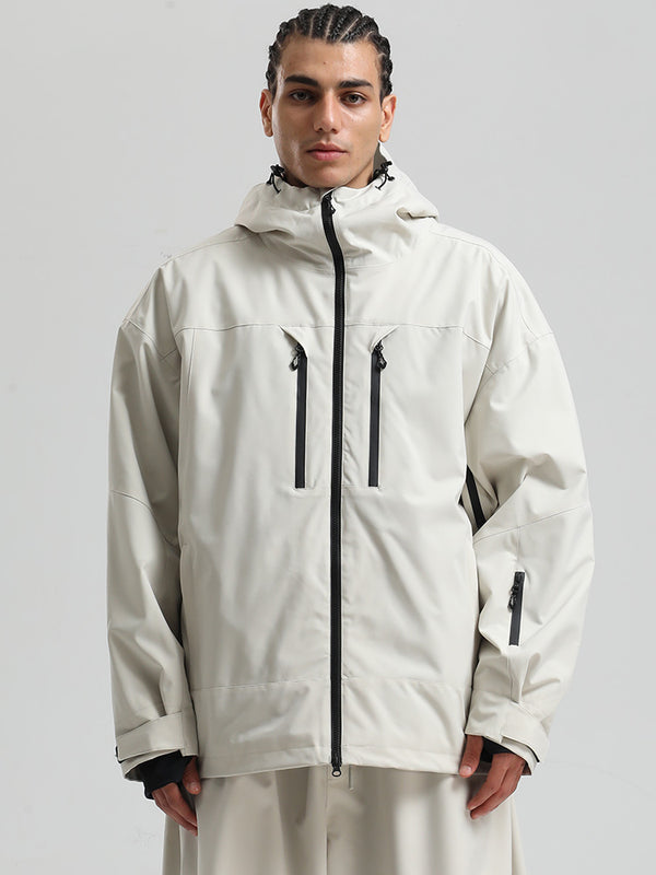 Men's Gsou Snow Durable Mountain Pro Insulated Wind Armor Snow Jacket