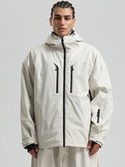 Men's Gsou Snow Durable Mountain Pro Insulated Wind Armor Snow Jacket