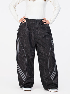 Women's Nightline Park Rider Reflective Curve Baggy Snow Pants