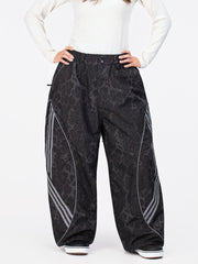 Women's Nightline Park Rider Reflective Curve Baggy Snow Pants