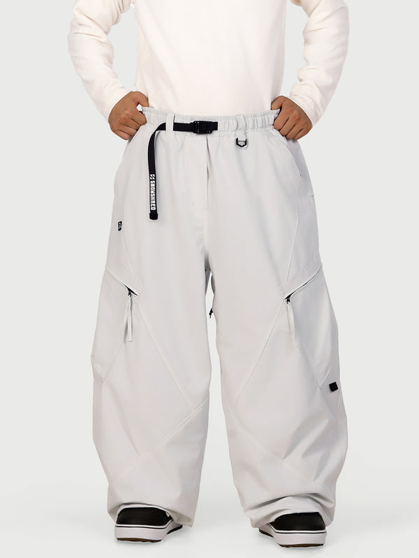 Men's TerrainFlex Freestyle Oversized Cargo Snow Pants – Crew Edition