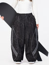 Women's Nightline Park Rider Reflective Curve Baggy Snow Pants