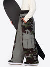 Men's Wild Motion Reflective Colorblock Extra Baggy Snow Pants