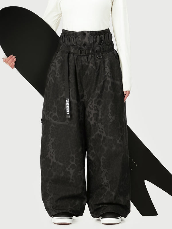 Women's Urban Storm Baggy Snow Pants Durable Utility Freestyle Ski & Snowboard Pants