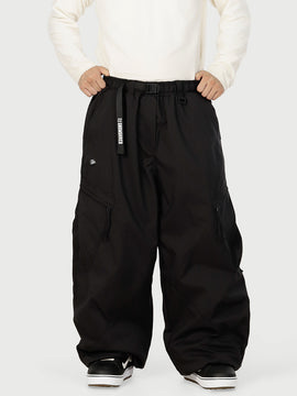Men's TerrainFlex Oversized Cargo Snow Pants Freestyle Baggy Ski & Snowboard Pants Crew Edition