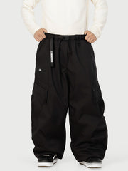 Men's TerrainFlex Oversized Cargo Snow Pants Freestyle Baggy Ski & Snowboard Pants Crew Edition