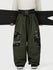 Men's Wild Motion Multi Pocket Reflective Colorblock Super Baggy Snow Pants