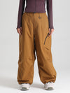Women's Gsou Snow Durable Urban Vibe All Function Baggy Snow Pants