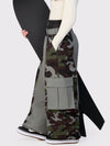 Women's Wild Motion Reflective Colorblock Extra Baggy Snow Pants
