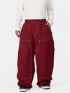 Men's UrbanCraft Utility Freeride Baggy Snowboard Pants with Reinforced Panels