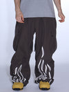 Men's Gsou Snow Furious Spark Reflective Fire Cargo Snow Pants