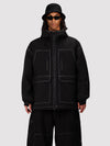 Men's UrbanCraft Street Utility Freestyle Snow Jacket – Reflective Hood & Workwear Design