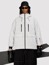 Men's UrbanCraft Street Utility Freestyle Snow Jacket – Reflective Hood & Workwear Design