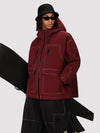 Men's UrbanCraft Street Utility Freestyle Snow Jacket – Reflective Hood & Workwear Design