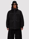 Men's UrbanCraft Street Utility Freestyle Snow Jacket – Reflective Hood & Workwear Design