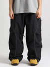 Men's Gsou Snow Luminous Edge Reflective Cargo Baggy Snow Pants
