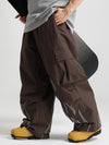 Men's Gsou Snow Furious Spark Reflective Fire Cargo Snow Pants