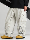 Women's Gsou Snow Furious Spark Reflective Fire Cargo Snow Pants
