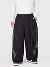 Men's Nightline Park Rider Reflective Curve Baggy Snow Pants