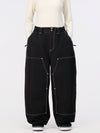 Women's UrbanCraft Utility Freeride Baggy Snowboard Pants with Reinforced Panels