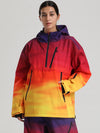 Women's Gsou Snow Durable Mountain Vibe Pullover Anorak Baggy Snow Jacket