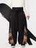 Men's Hyper Flux Color Graffiti Panel Reflective Line Jogger Baggy Snow Pants