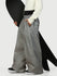 Men's Urban Vibe Workwear-Inspired Rivet-Trim Wide Fit OG Baggy Snow Pants