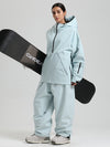 Women's Gsou Snow Durable Urban Vibe Pullover Anorak Snowboard Suits
