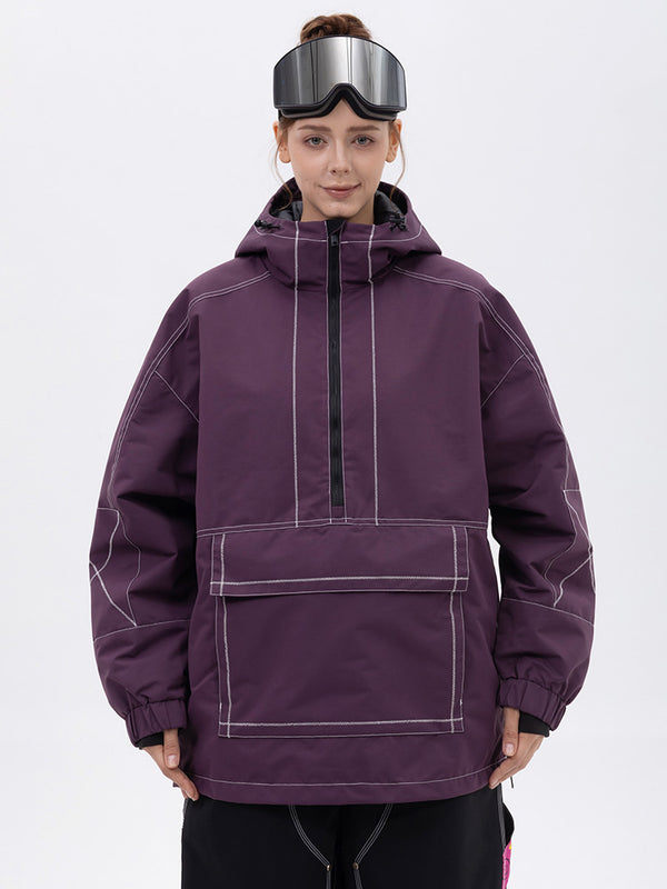 Women's All Season Mountain Vibe Streetstorm Pullover Snowboard Jacket