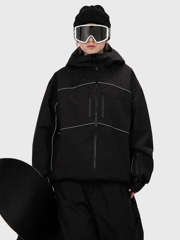 Women's Nightline Park Rider Snow Jacket Streetwear Inspired Freestyle Fit with Reflective Panels