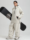 Women's Gsou Snow Durable Urban Vibe Pullover Anorak Snowboard Suits