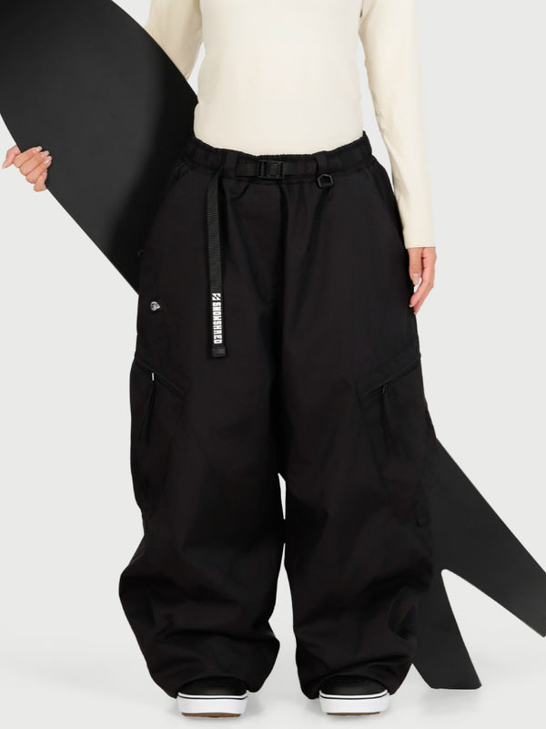 Women's TerrainFlex Freestyle Oversized Cargo Snow Pants – Crew Edition