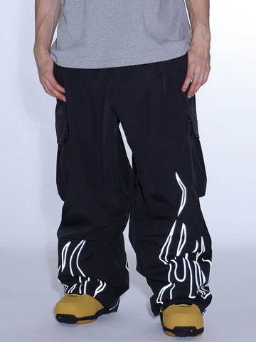 2025 Gsou Snow Men's Snow Jackets, Baggy Snow Pants