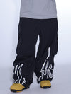 Women's Gsou Snow Furious Spark Reflective Fire Cargo Snow Pants